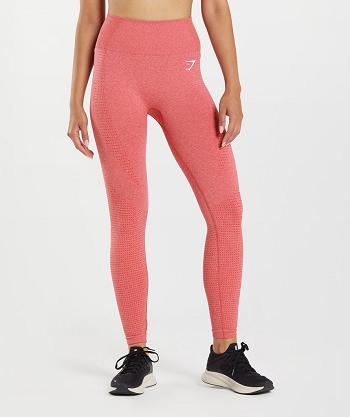Dámské Legíny Gymshark Vital Seamless 2.0 Červené | CZ 4079AHK